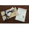 4 x 6 Rolled Scroll Invitations
